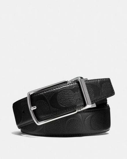Fashion 4 Coach Modern Harness Cut-To-Size Reversible Belt In Signature Leather