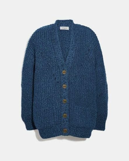 Fashion 4 Coach Open Knit Cardigan