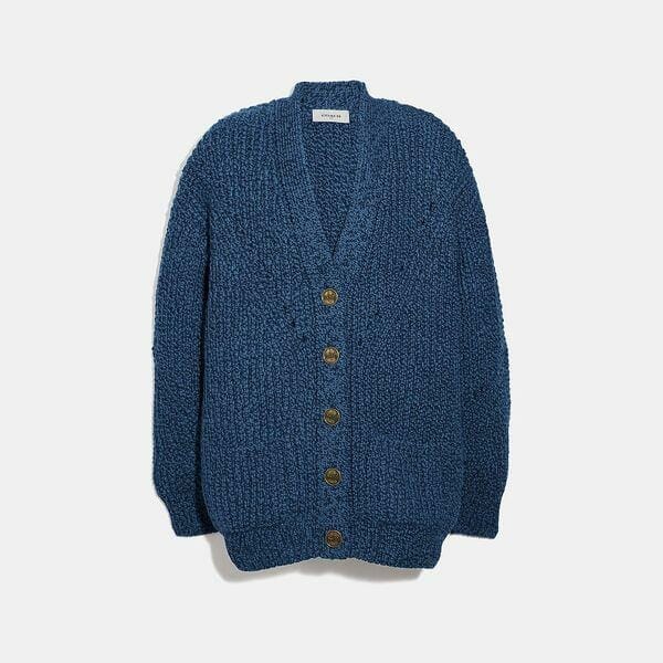 Fashion 4 Coach Open Knit Cardigan