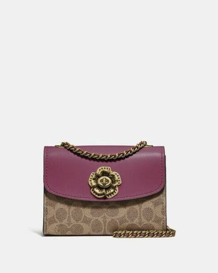 Fashion 4 Coach Parker 18 In Signature Canvas