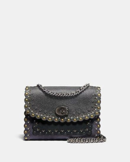 Fashion 4 Coach Parker 18 With Scallop Rivets