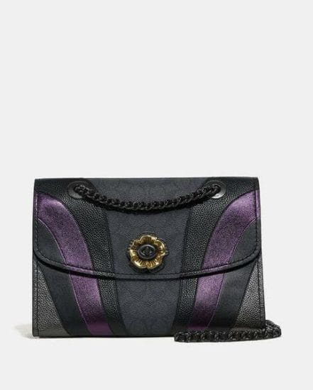 Fashion 4 Coach Parker In Signature Canvas With Wave Patchwork