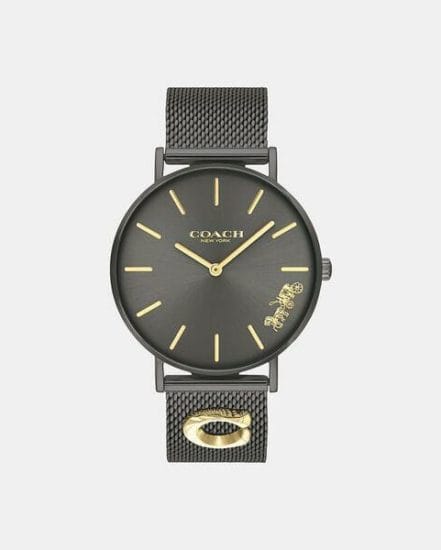 Fashion 4 Coach Perry Black Mesh Bracelet Watch