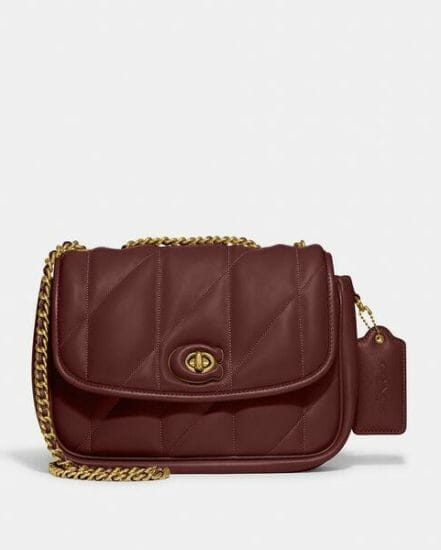 Fashion 4 Coach Pillow Madison Shoulder Bag With Quilting
