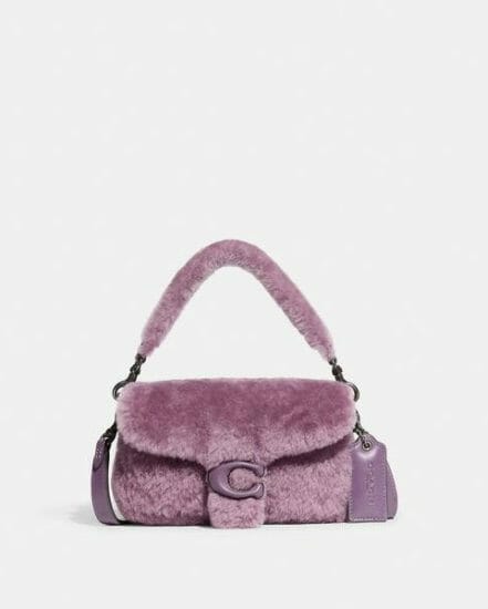 Fashion 4 Coach Pillow Tabby Shoulder Bag 18 In Shearling