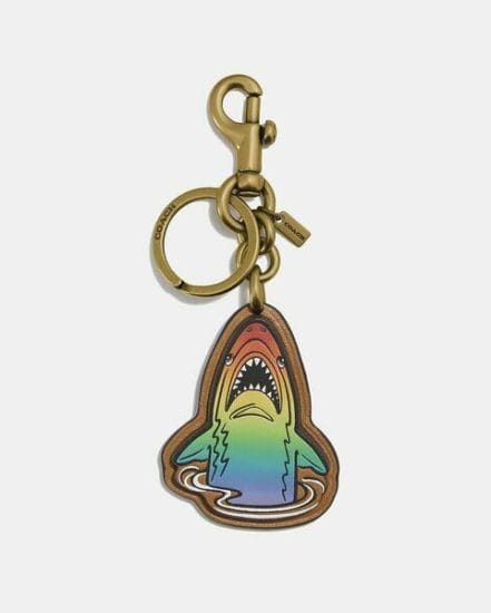 Fashion 4 Coach Rainbow Sharky Bag Charm