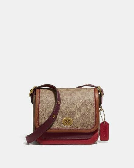 Fashion 4 Coach Rambler Crossbody 16 In Signature Canvas