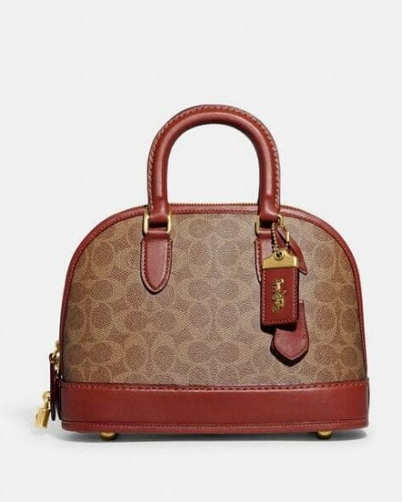 Fashion 4 Coach Revel Bag In Signature Canvas