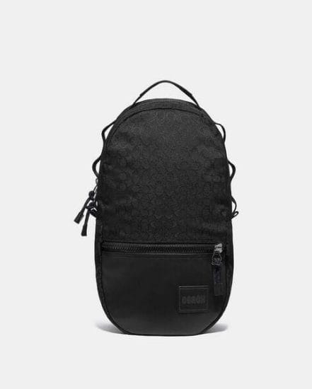 Fashion 4 Coach Reversible Pacer Backpack In Signature Cordura® Fabric With Camouflage Apple Print And Coach Patch