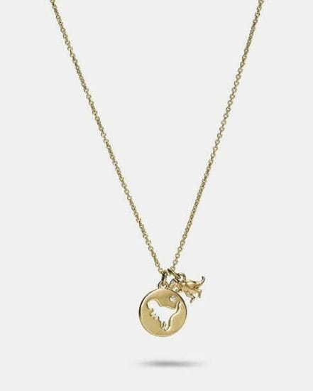 Fashion 4 Coach Rexy Cutout Necklace