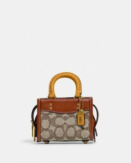Fashion 4 Coach Rogue 12 In Signature Textile Jacquard