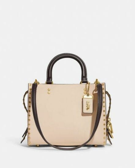 Fashion 4 Coach Rogue 25 In Colorblock With Rivets