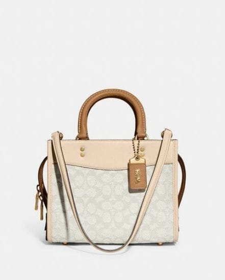 Fashion 4 Coach Rogue 25 In Signature Textile Jacquard