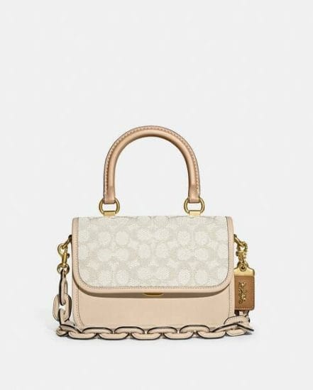 Fashion 4 Coach Rogue Top Handle In Signature Jacquard