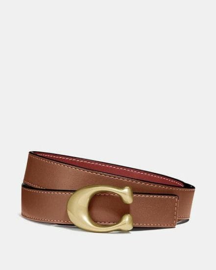 Fashion 4 Coach Sculpted Signature Reversible Belt