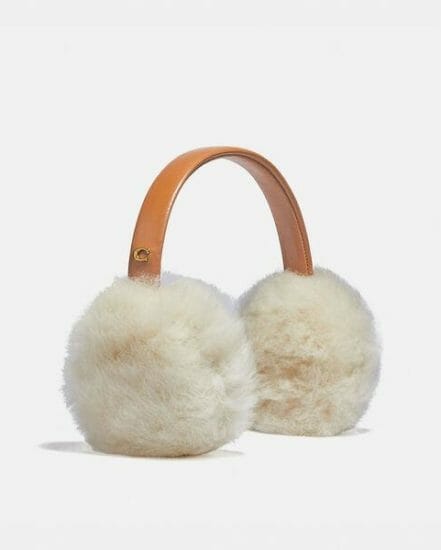 Fashion 4 Coach Shearling Earmuffs