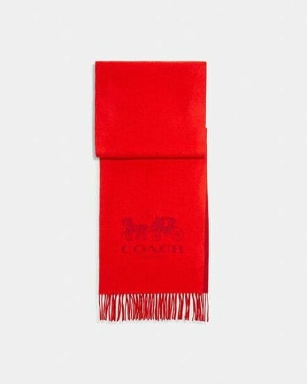 Fashion 4 Coach Signature Cashmere Scarf