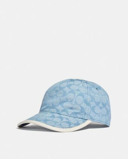 Fashion 4 Coach Signature Chambray Baseball Cap