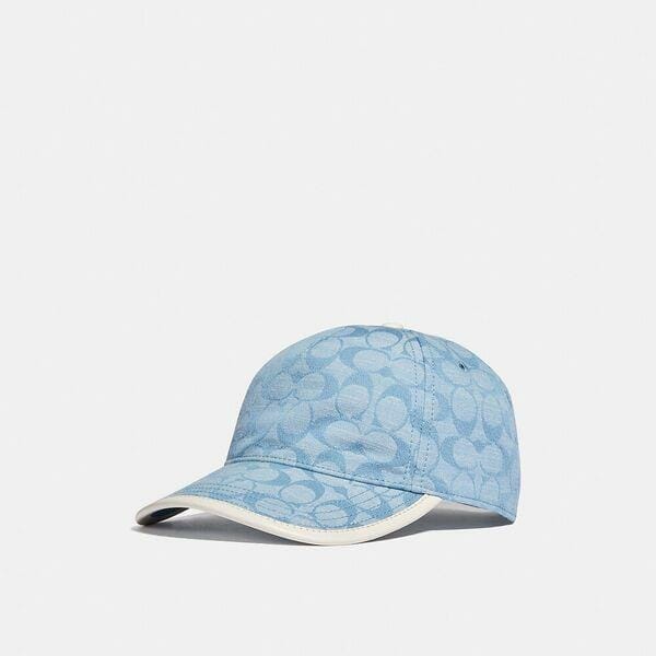 Fashion 4 Coach Signature Chambray Baseball Cap