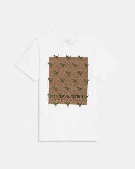 Fashion 4 Coach Signature Rexy T-Shirt In Organic Cotton