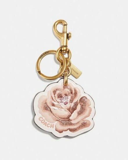 Fashion 4 Coach Signature Rose Bag Charm