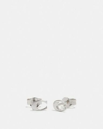 Fashion 4 Coach Signature Stud Earrings