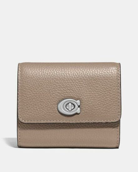 Fashion 4 Coach Signature Turnlock Small Wallet