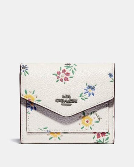 Fashion 4 Coach Small Wallet With Wildflower Print