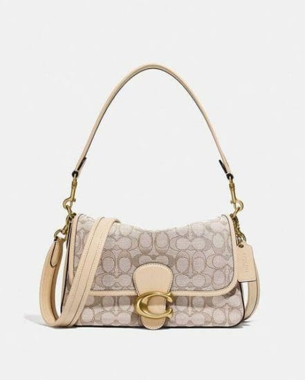 Fashion 4 Coach Soft Tabby Shoulder Bag In Signature Jacquard