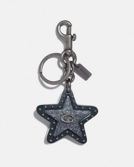 Fashion 4 Coach Studded Star Bag Charm