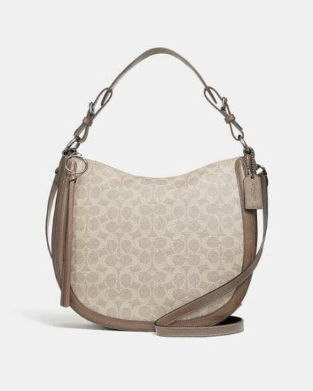 Fashion 4 Coach Sutton Hobo In Signature Canvas