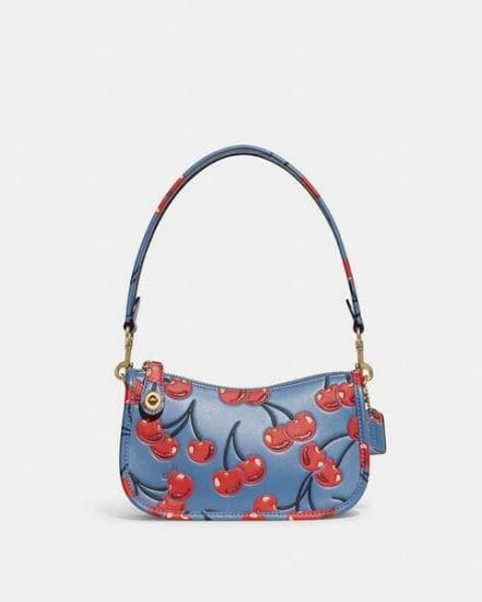 Fashion 4 Coach Swinger 20 With Cherry Print