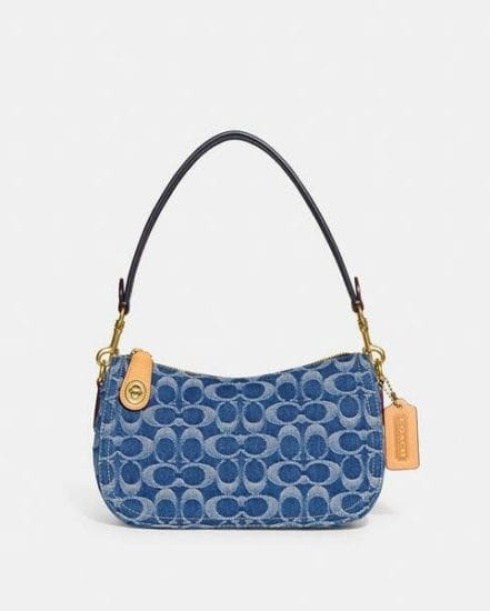 Fashion 4 Coach Swinger In Signature Denim