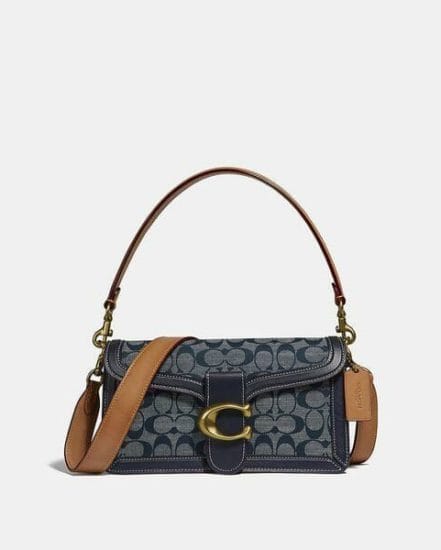 Fashion 4 Coach Tabby Shoulder Bag 26 In Signature Chambray