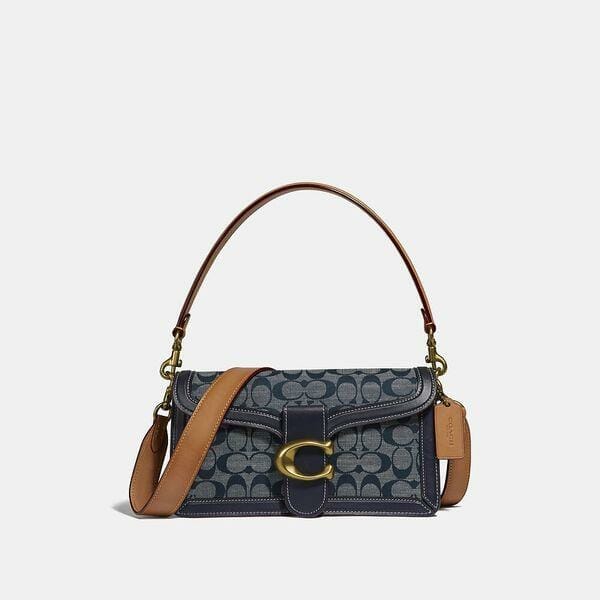 Fashion 4 Coach Tabby Shoulder Bag 26 In Signature Chambray