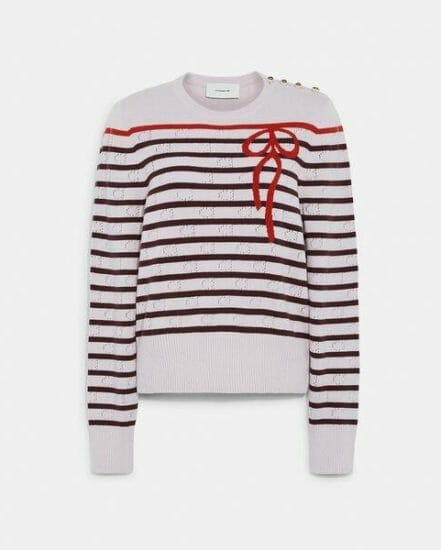 Fashion 4 Coach Trompe L'Oeil Sweater