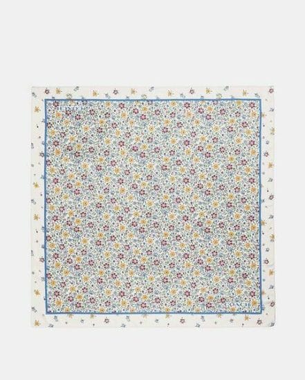 Fashion 4 Coach Wildflower Print Silk Square Scarf