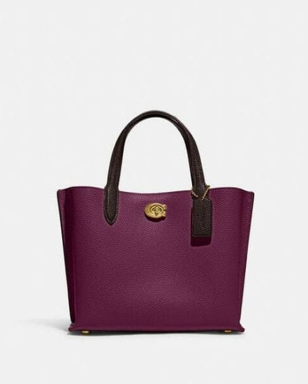 Fashion 4 Coach Willow Tote 24 In Colorblock