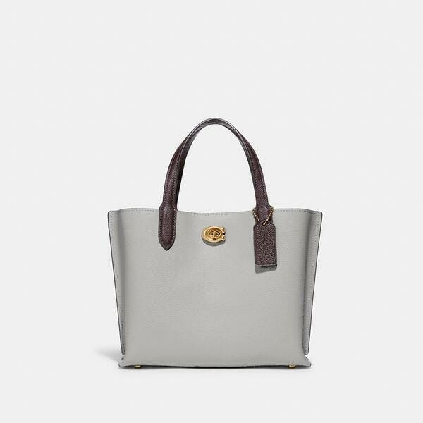 Fashion 4 Coach Willow Tote 24 In Colorblock With Signature Canvas Interior