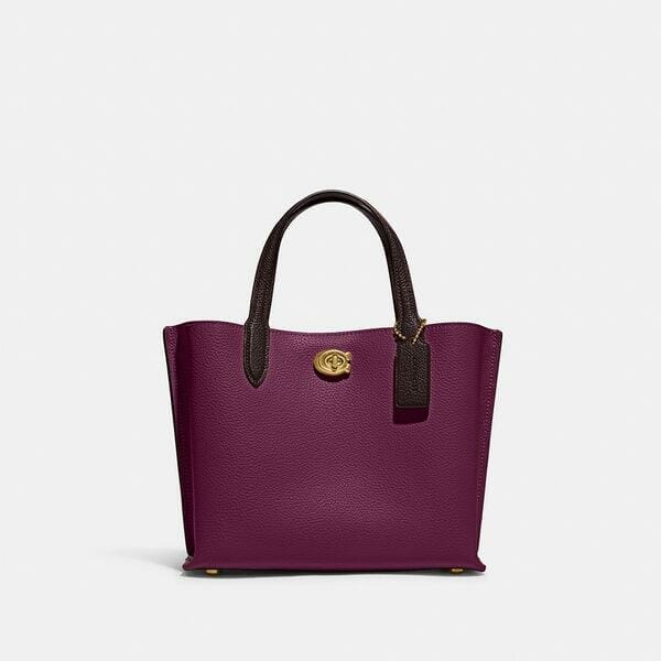 Fashion 4 Coach Willow Tote 24 In Colorblock