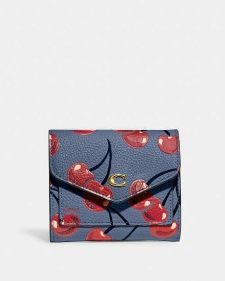 Fashion 4 Coach Wyn Small Wallet With Cherry Print