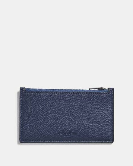 Fashion 4 Coach Zip Card Case In Colorblock