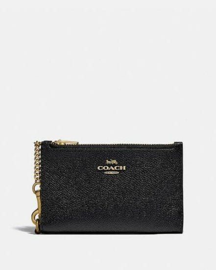 Fashion 4 Coach Zip Chain Card Case