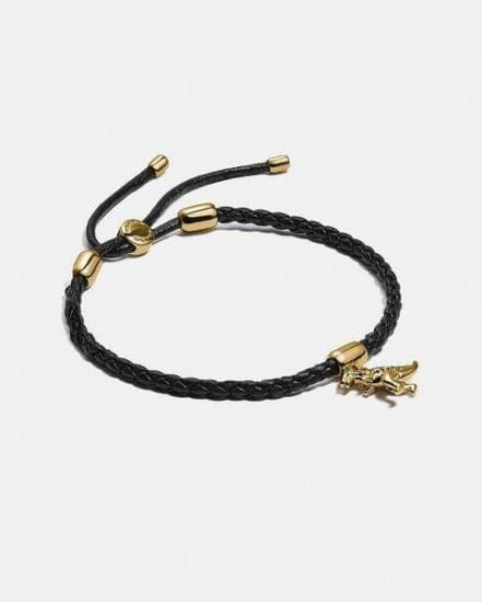 Fashion 4 Coach "Friendship Slider Bracelet With Rexy Charm