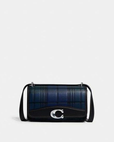 Fashion 4 Coach Bandit Crossbody With Plaid Print