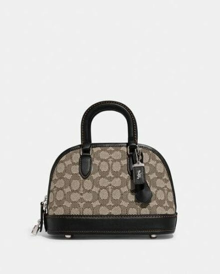 Fashion 4 Coach Revel Bag 24 In Signature Textile Jacquard