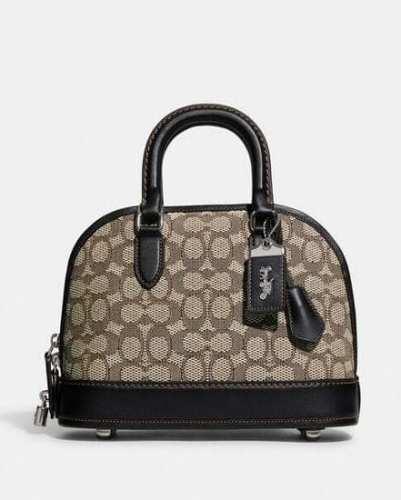 Fashion 4 Coach Revel Bag In Signature Textile Jacquard