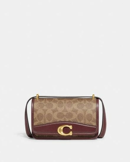 Fashion 4 Coach Bandit Crossbody In Colorblock Signature Canvas With Rabbit Charm