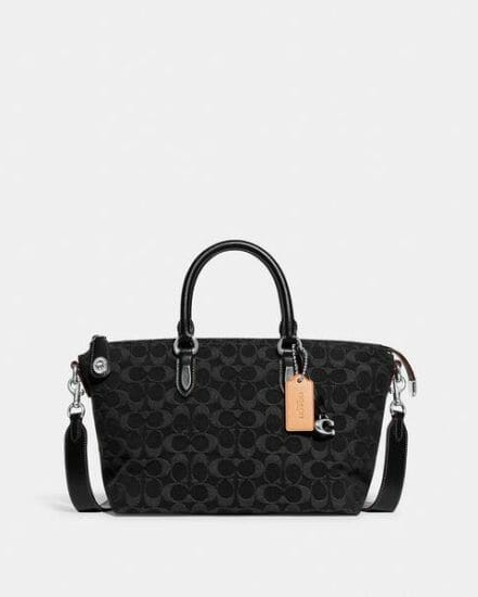 Fashion 4 Coach Cara Satchel In Signature Denim