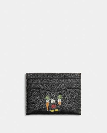 Fashion 4 Coach Disney X Coach Card Case In Regenerative Leather